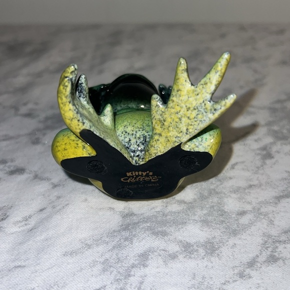 Kitty’s Critters See No Evil Frog Retired Vintage Figurine - Picture 5 of 5